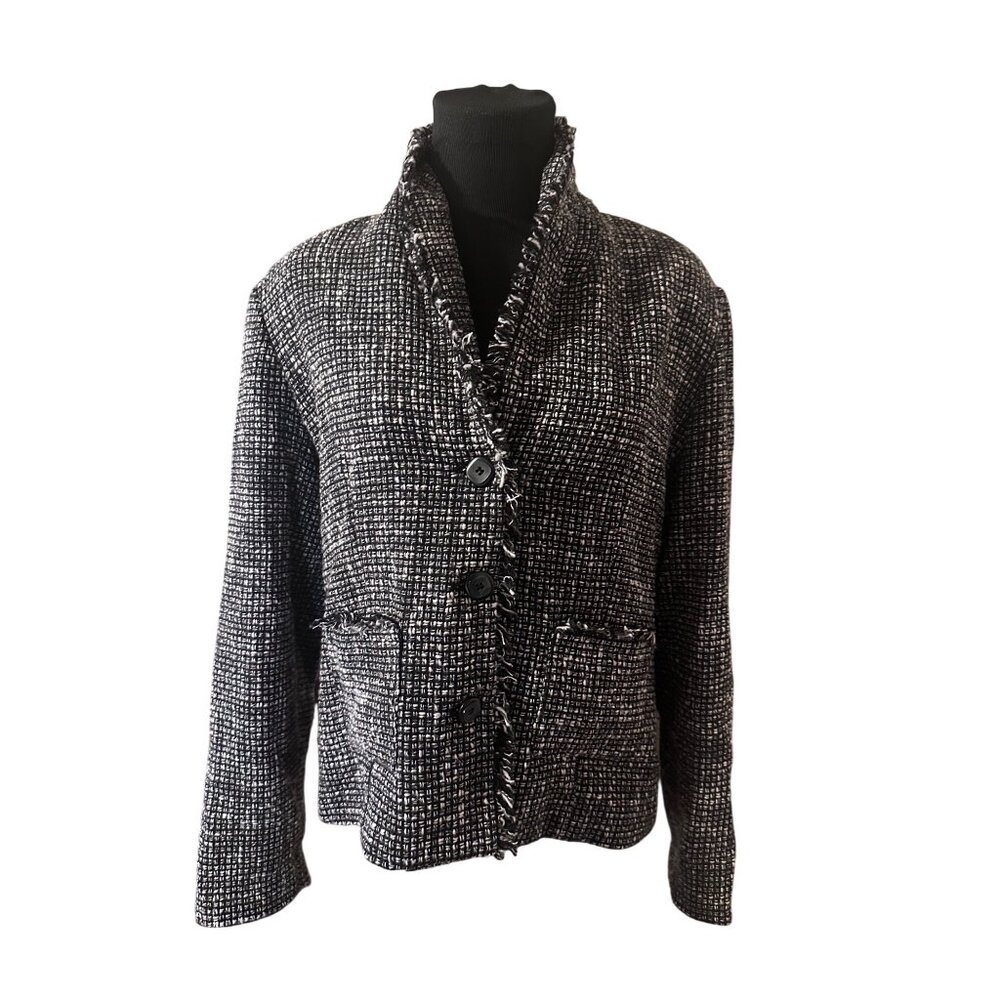 Requirements black and white jacket size 14